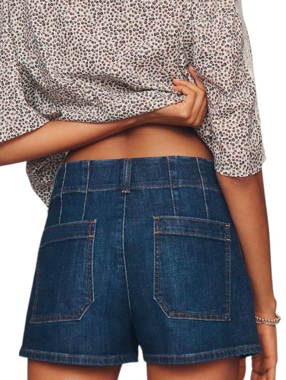 Maeve by Anthropologie Colette Denim High Waist Shorts - Picture 5 of 8